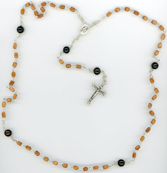 Small Koa Rosary