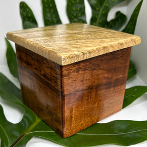 Koa and Mango wood Box