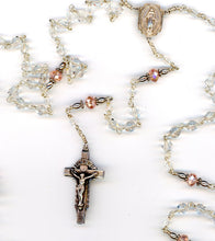 Star's 15 decade antique crystal Rosary