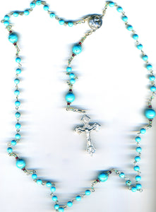 Custom Turquoise Rosary